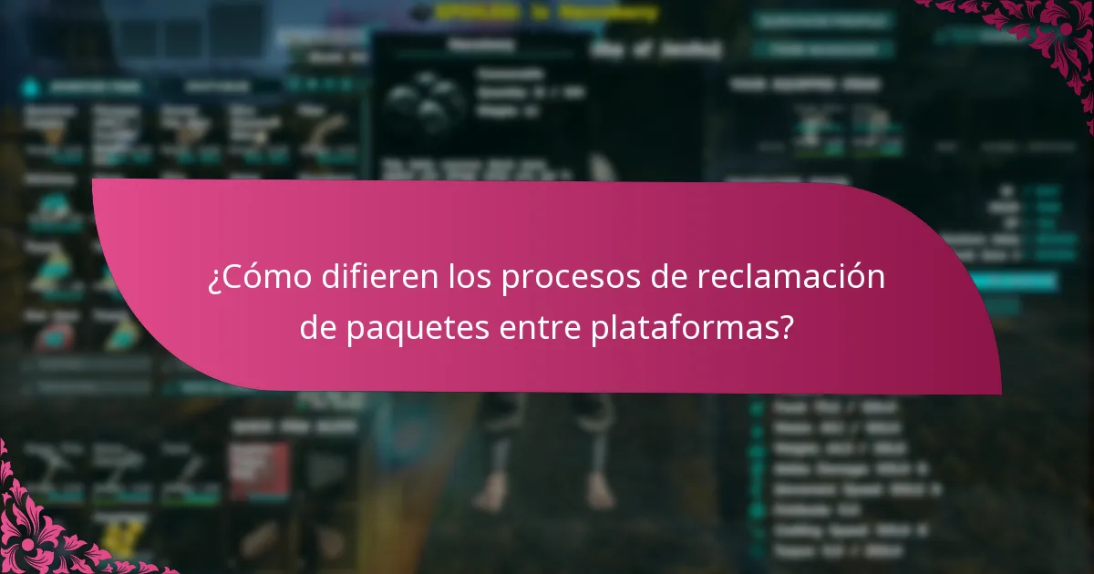 ¿Cómo reclamo el contenido exclusivo del paquete?