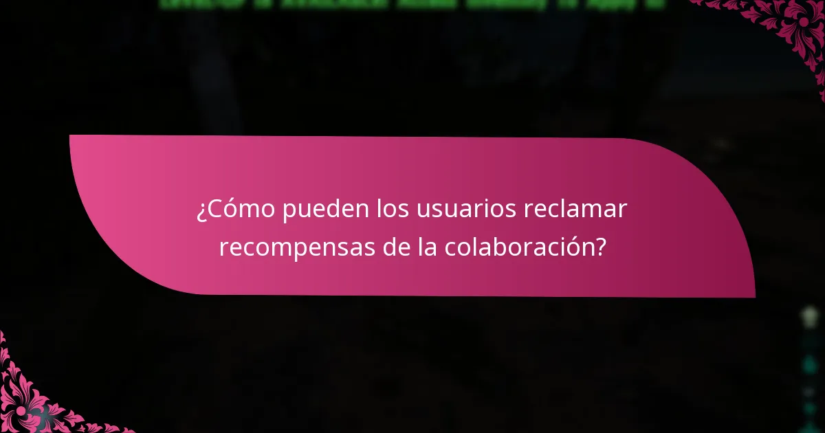 ¿Cuál es el calendario del evento para la colaboración?