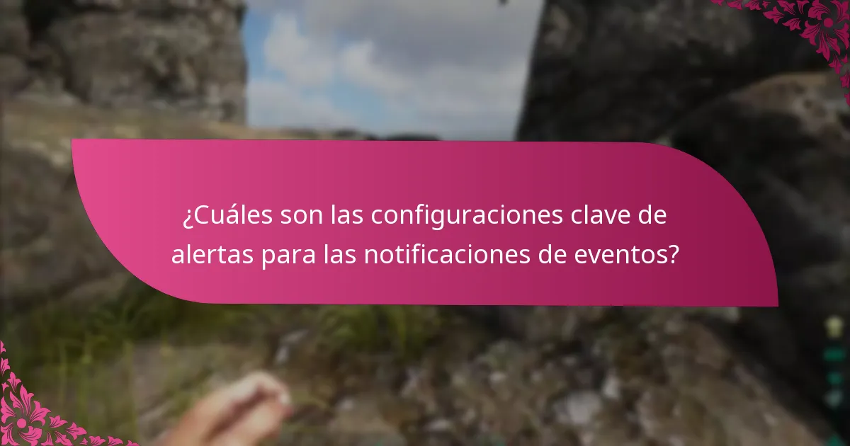 ¿Cómo configuro recordatorios de reclamaciones para eventos?