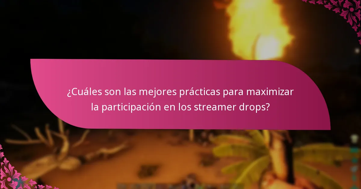 ¿Cómo pueden los usuarios reclamar recompensas de los streamer drops?