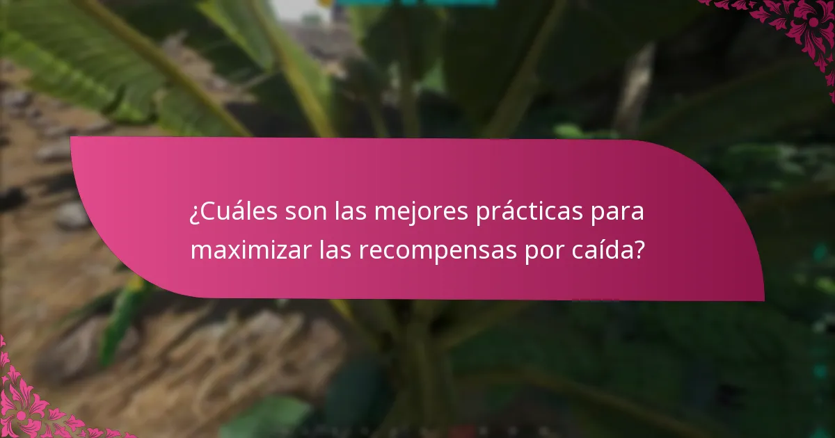 ¿Cómo pueden los jugadores reclamar sus recompensas por caída?