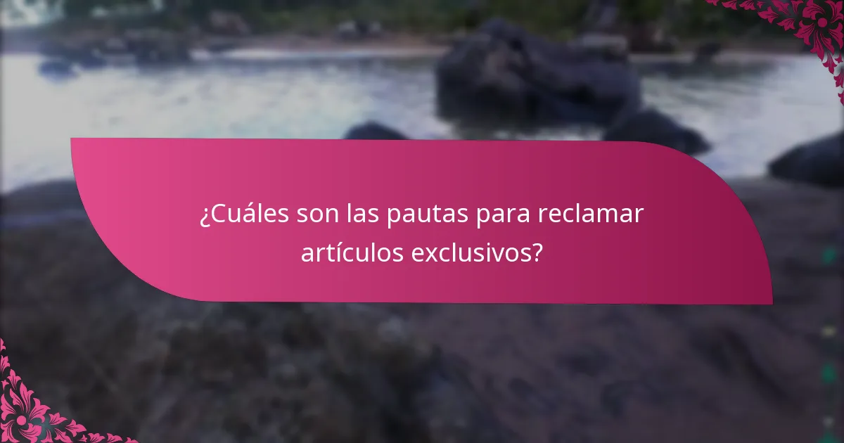 ¿Cómo puedo participar en eventos de drops exclusivas?