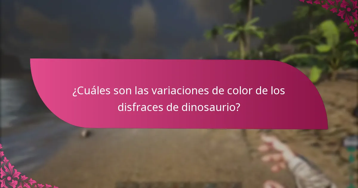 ¿Cuándo están disponibles los disfraces de dinosaurio por temporada?